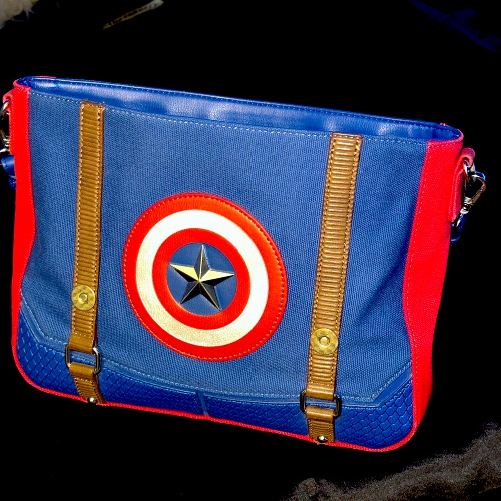 Loungefly Captain America messenger bag